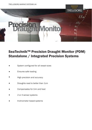 SeaTechnik Precision Draught Monitor (PDM)