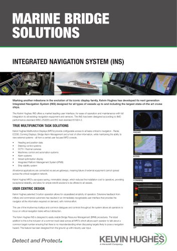 INTEGRATED NAVIGATION SYSTEM (INS)