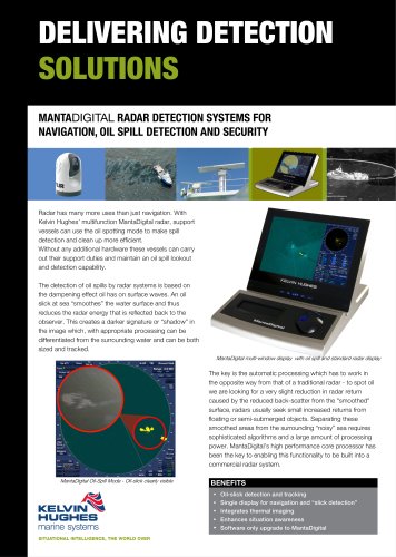 Oil Spill Detection Datasheet