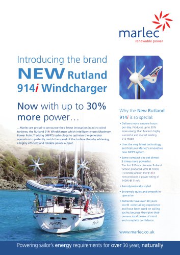 Rutland 914i Windcharger