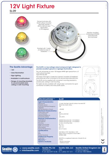 12V LED Area Light