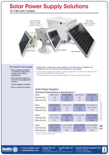 Solar Power Supply Solutions