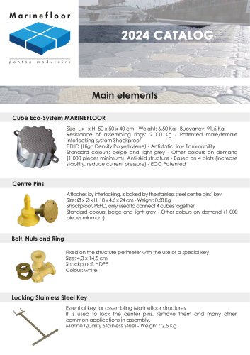 MARINEFLOOR EUROPE CATALOG 2024