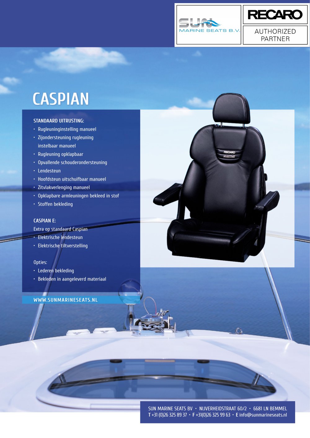 CASPIAN - RECARO MARITIME