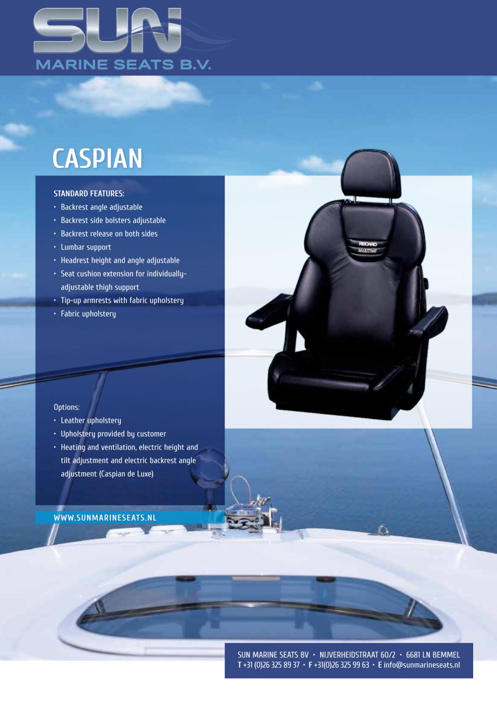 CASPIAN - Sun Marine Seats