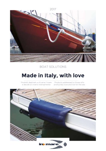 InMare Boat Brochure 2017