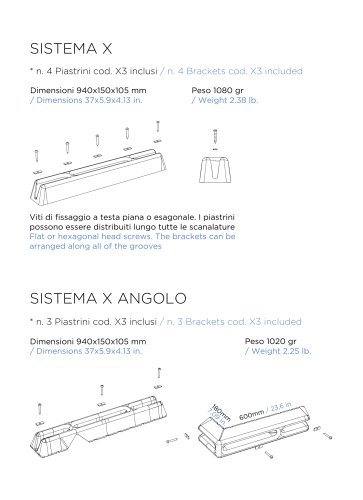 Sistema X - Sistema X Angolo