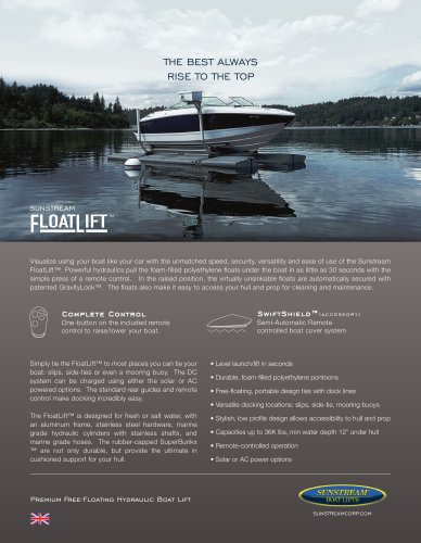 FloatLift Metric Sales Sheet