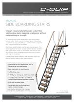 MANUAL CARBON FIBRE SIDE BOARDING STAIRS