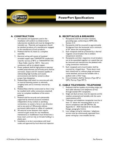 PowerPort Specification