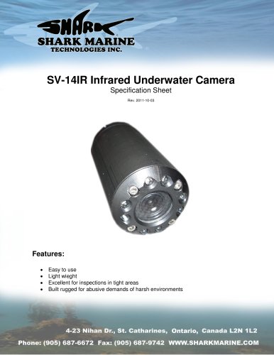 SV-14IR Spec Sheet