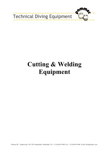 CUTTING AND WELDING