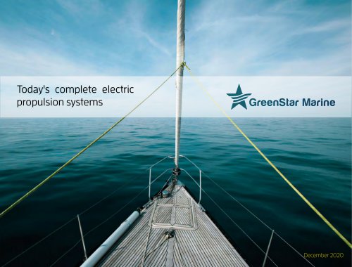 GreenStar Marine 2021 Q1 Products