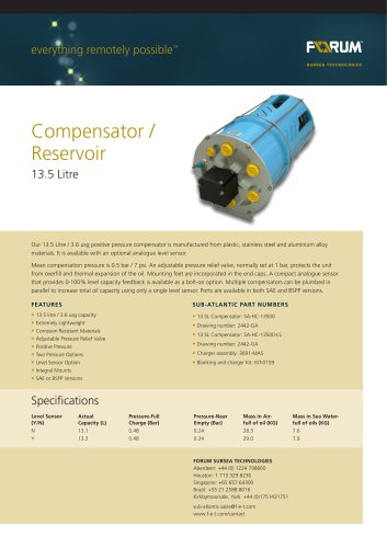 FOR225_Compensator_Reservoir_135_Litre_Data_Sheet_090512