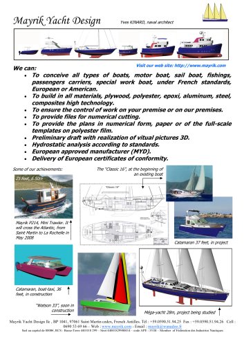 Mayrik yacht design