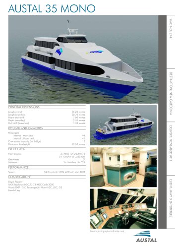 Mary D Odyssey AUSTAL 35 MONO