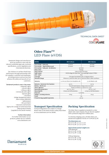 Odeo Flare LED Flare (eVDS)