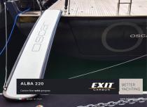 Alba 220 Solid Carbon Gangway