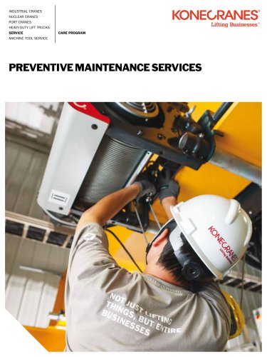 PREVENTIVE MAINTENANCE SERVICES