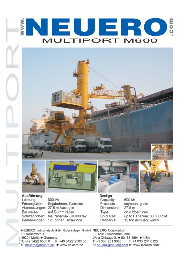 MULTIPORT - mobile ship unloader