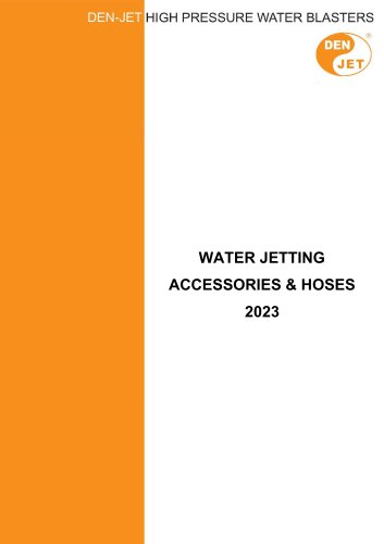 WATER JETTING ACCESSORIES & HOSES 2023