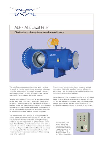 ALF - Alfa Laval Filter