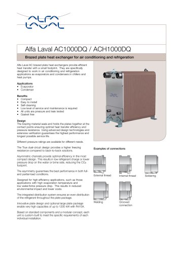 Alfa Laval AC1000DQ / ACH1000DQ