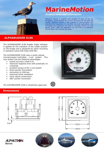 Alpharudder XL96