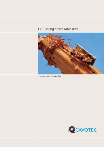 Product Catalogue - FLT Spring Driven Cable Reels