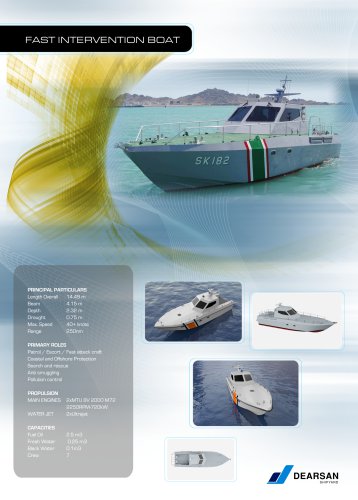 15m Fast Intervention Boat