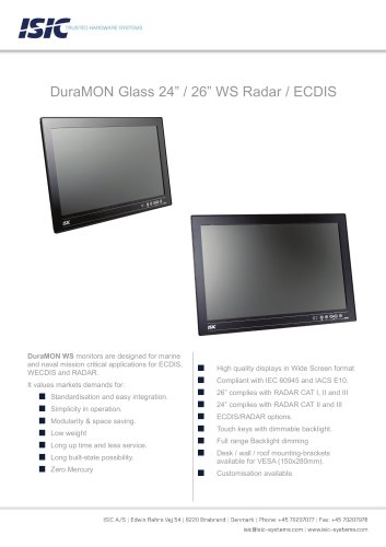 MONITOR 24″ WS LED GLASS