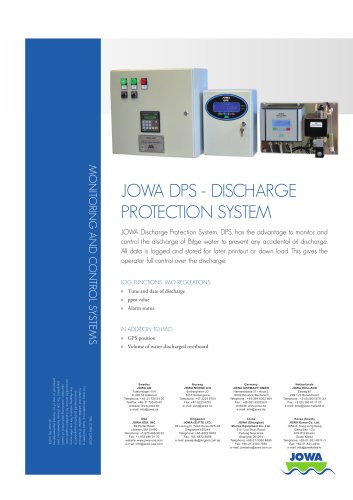 JOWA DPS - Discharge Protection System