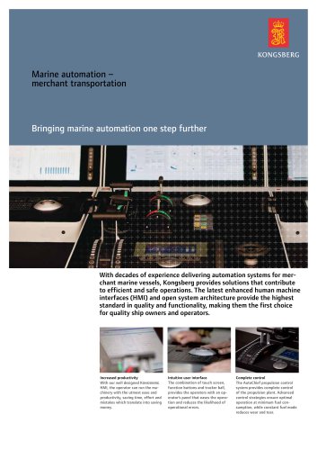 K-Chief 600 marine automation system