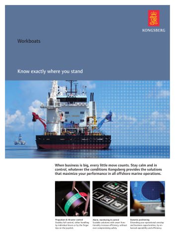 Products for workboats