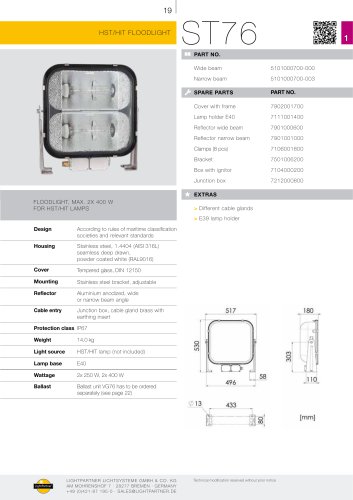 ST76 2x 400 W