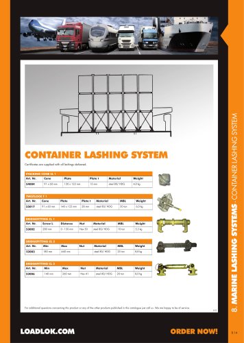 container lashinG sYstem