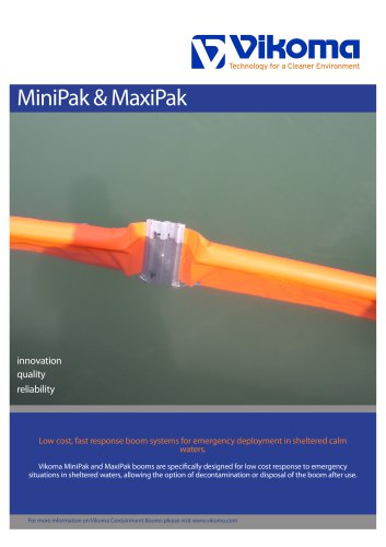 Minipak & Maxipak Boom