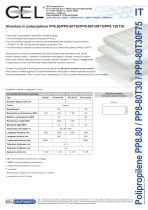 Alveolare in polipropilene PP8.80/PP8-80T30/PP8-80T30F75/PP8-120T30 - 1