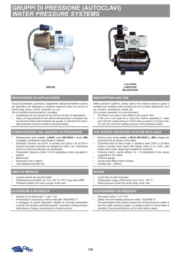 GRUPPI DI PRESSIONE (AUTOCLAVI) 20L-20X