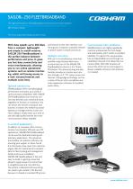 SAILOR 250 FleetBroadband System