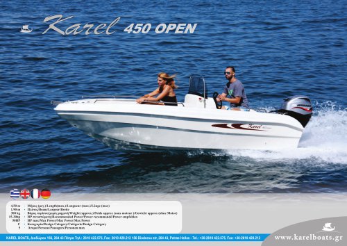 KAREL OPEN 450