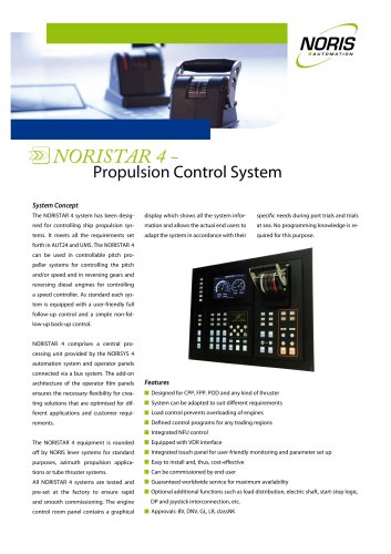 Flyer NORISTAR 4 - Propulsion Control System