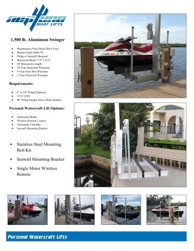 Personal Watercraft Lifts