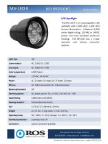 MV-LED II LED SPOTLIGHT