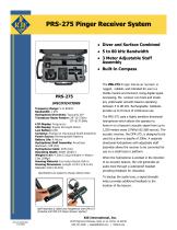 PRS-275 Pinger Receiver System Date Sheet