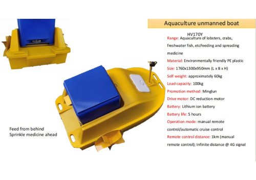 HV160Y Aquaculture USV Boat