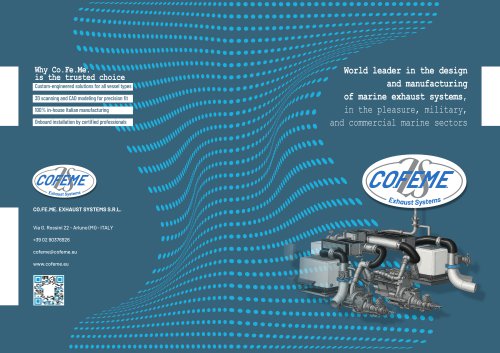 CO.FE.ME Exhaust Systems Products and Services