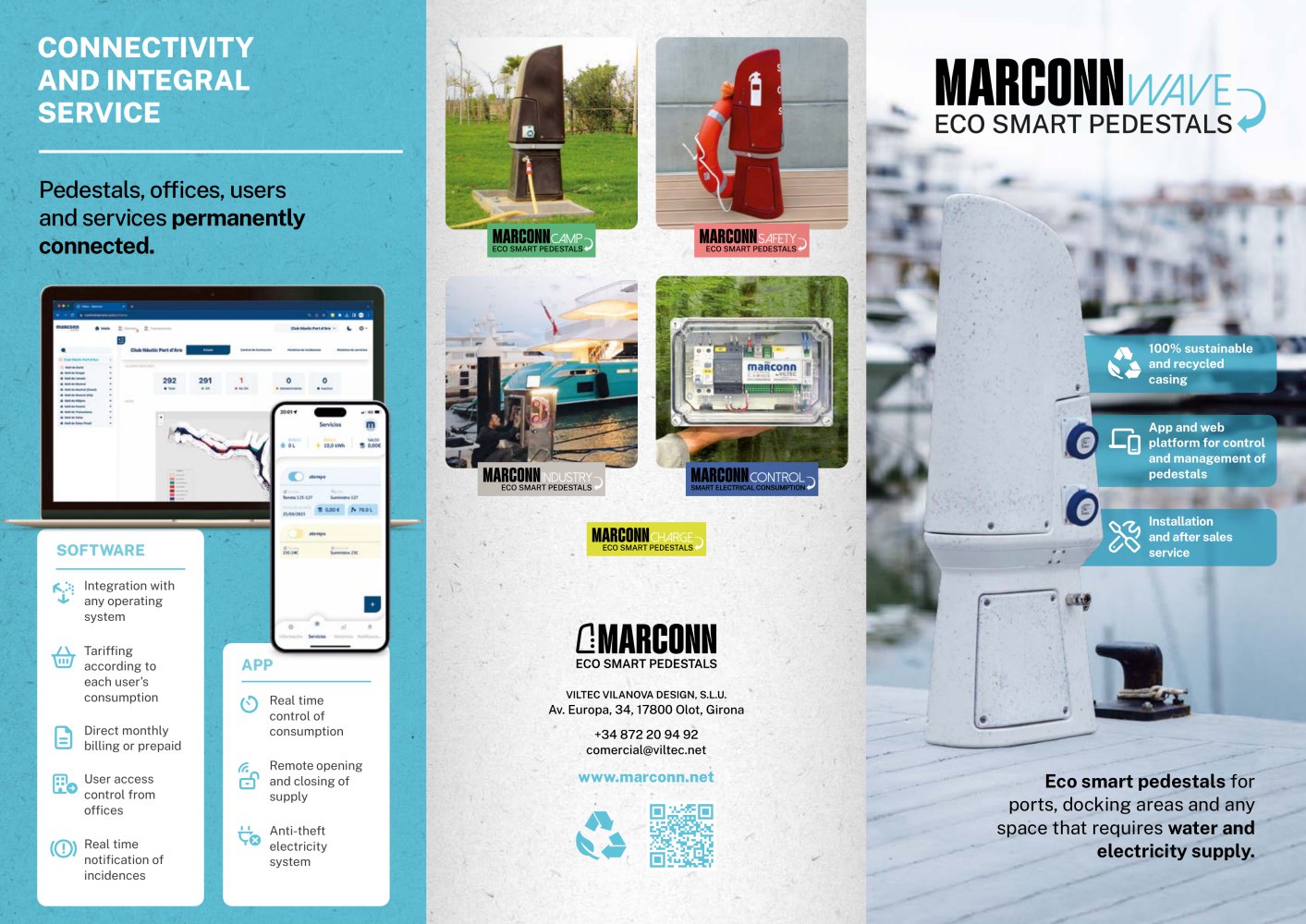 MARCONN ECO SMART PEDESTALS - MARCONN - VILTEC