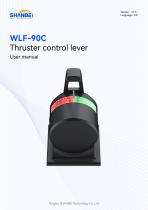 WLF-90C_Thruster control lever_User manual_EN_V1.5