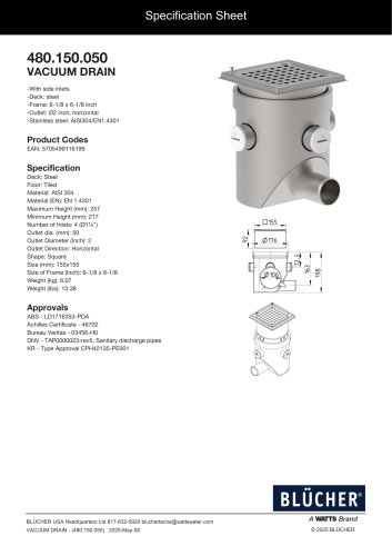480.150.050 VACUUM DRAIN
